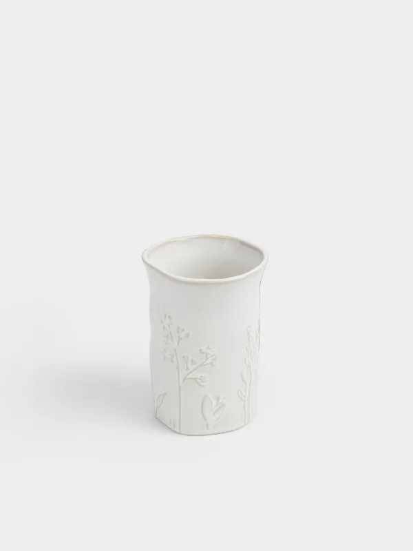 Стакан для ванной комнаты, 12 см, Травы, Hebe, image-1
