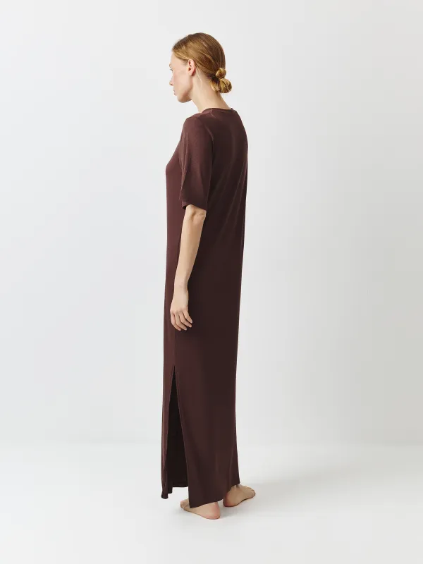 Платье женское, домашнее, с коротким рукавом, Callisto, image-3