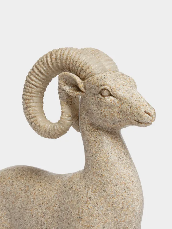 Статуэтка, 19 см, Баран на подставке, Antic sheep, image-1