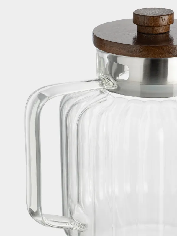 Кувшин, с крышкой-фильтром, Ribby wood, image-1