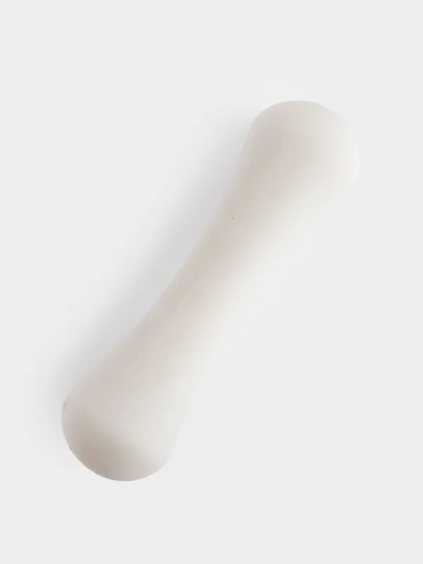 Гантель для фитнеса, 1 кг, металл/ПВХ, бежевая, Sport, image-3