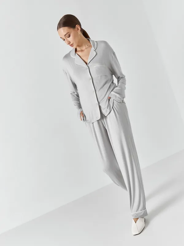 Брюки домашние, серые, Lucy, image-5