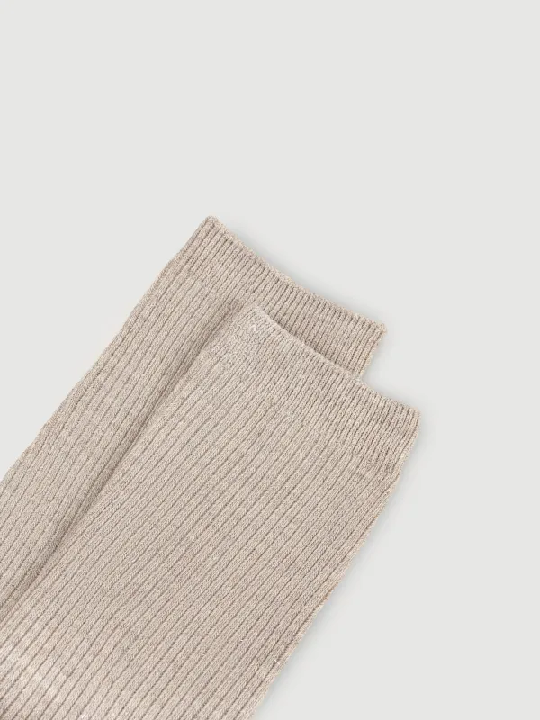 Носки женские, бежевые, Rubchik, image-2