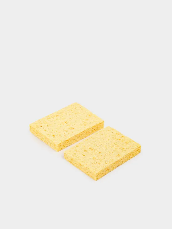 Губка для мытья посуды, 2 шт, Clean, image-1