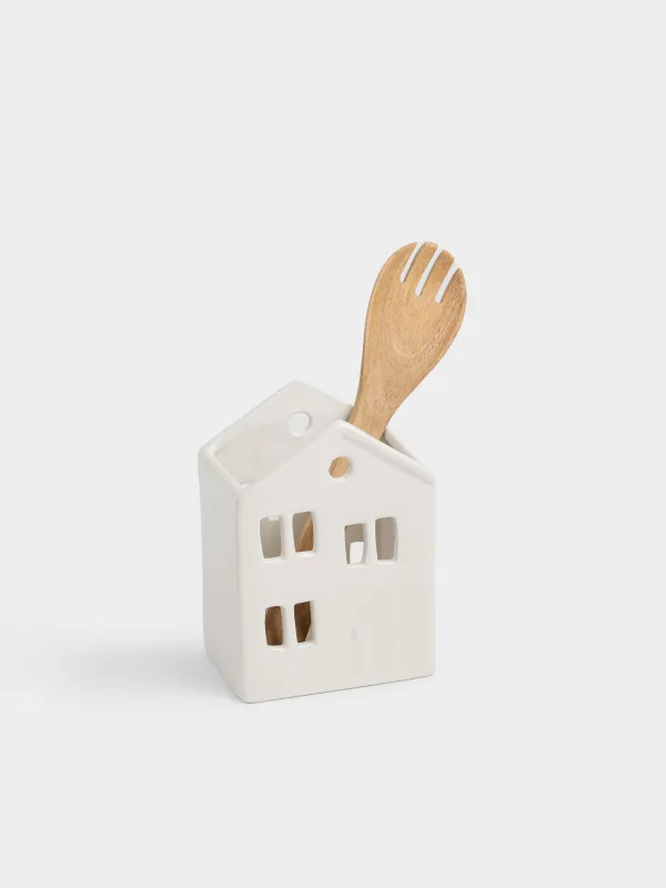 Подставка для кухонных принадлежностей, 15 см, Дом, House shape, image-4