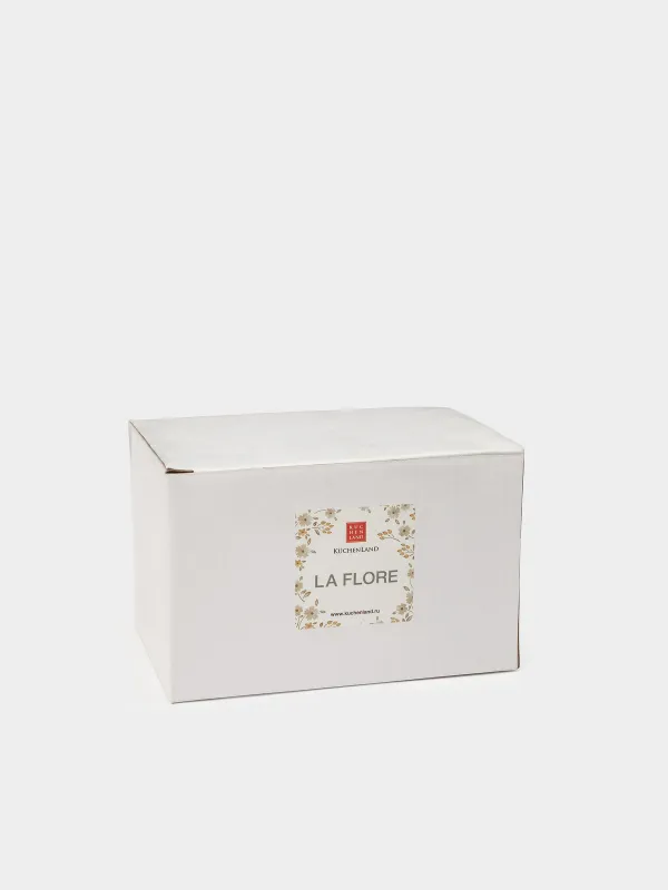 Кружка, 460 мл, Винтажные цветы, La flore, image-4