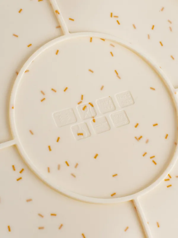 Форма для выпечки, 25 см, силикон/сталь, круглая, молочная, в крапинку, Bakery speckled, image-4