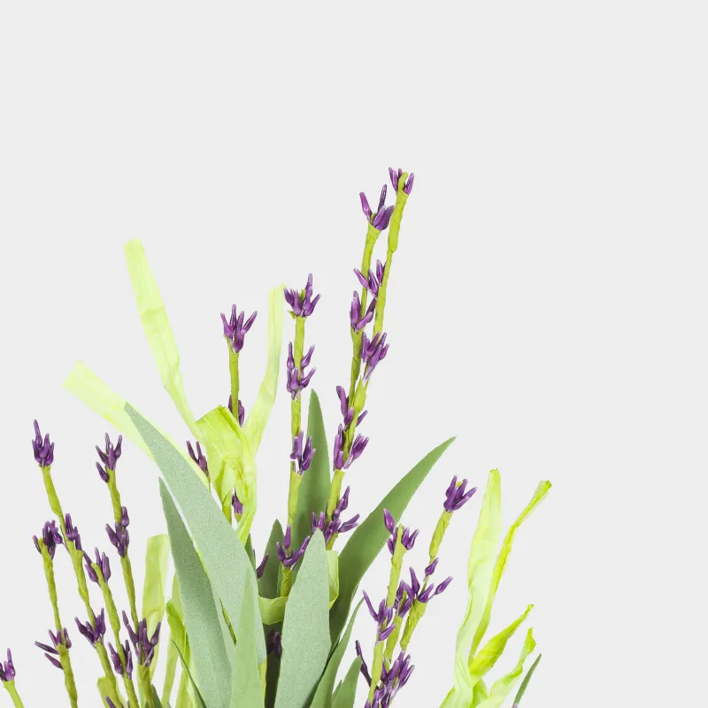 Ветка декоративная, 53 см, бумага/пенопласт, Горная лаванда, Meadow, image-2