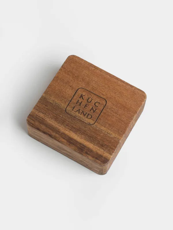 Терка, 23 см, на подставке, четырехгранная, сталь/пластик/дерево, Galori, image-3