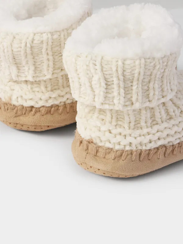 Вязаные тапочки-носки Knitted soft, image-4