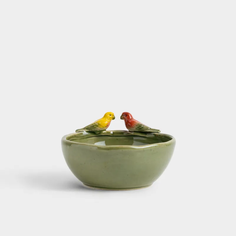 Салатник, 15х6 см, Попугаи, Tropical bird