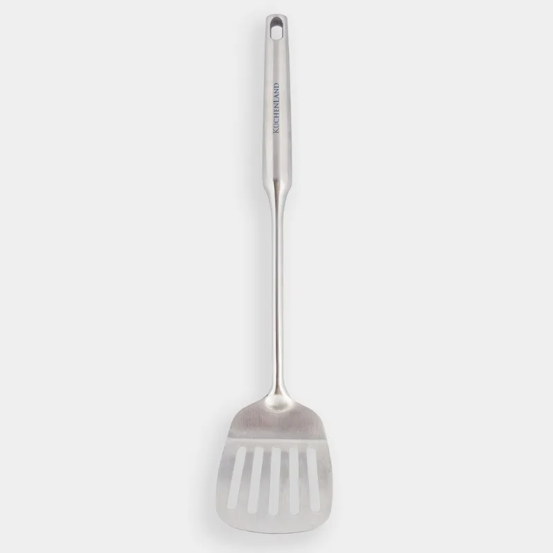 Лопатка, 37 см, с прорезями, сталь, Nova