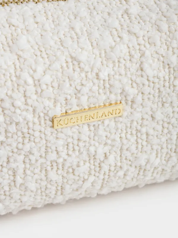 Косметичка, 20x7 см, с ручкой, Boucle beauty, image-1