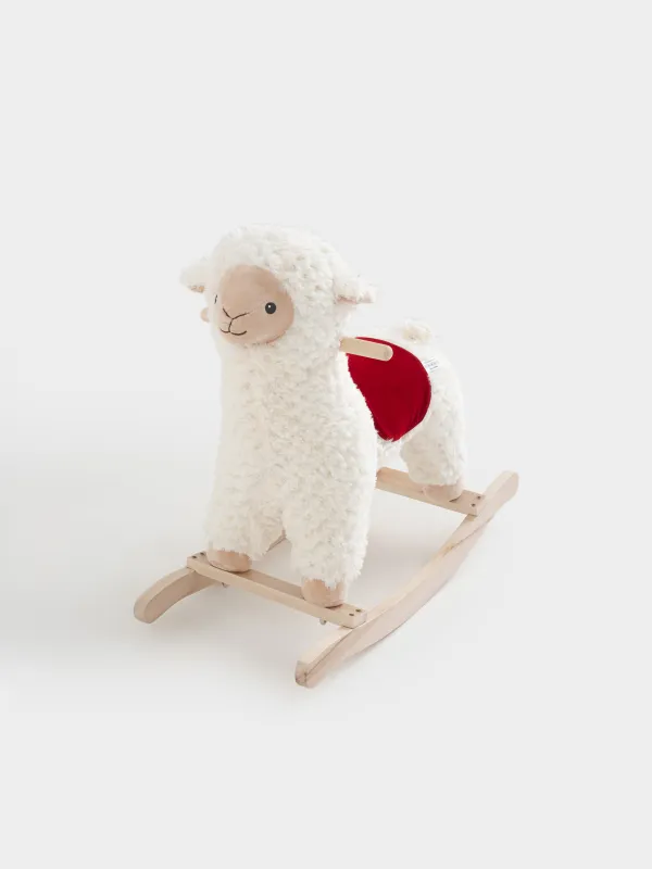Качалка детская, 55х24х54 см, Овечка, Lamb, image-0