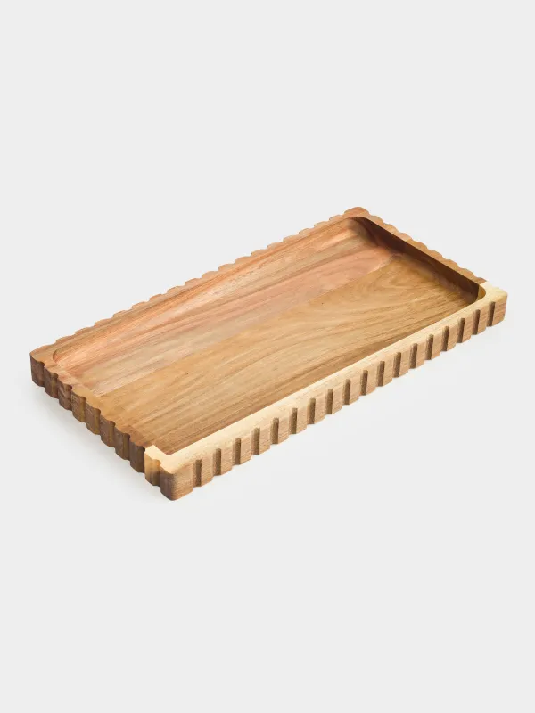 Блюдо сервировочное, 35x18 см, Noble flow, image-0