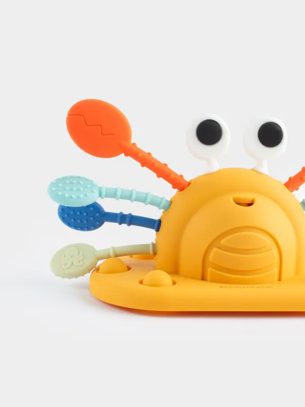 Игрушка развивающая, 22х11 см, Краб-тянучка, Kiddy, image-1