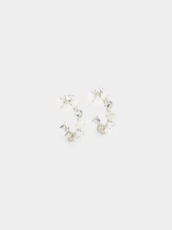 Серьги-пусеты, 2 шт, Кристаллы, Jewelry crystal, image-1