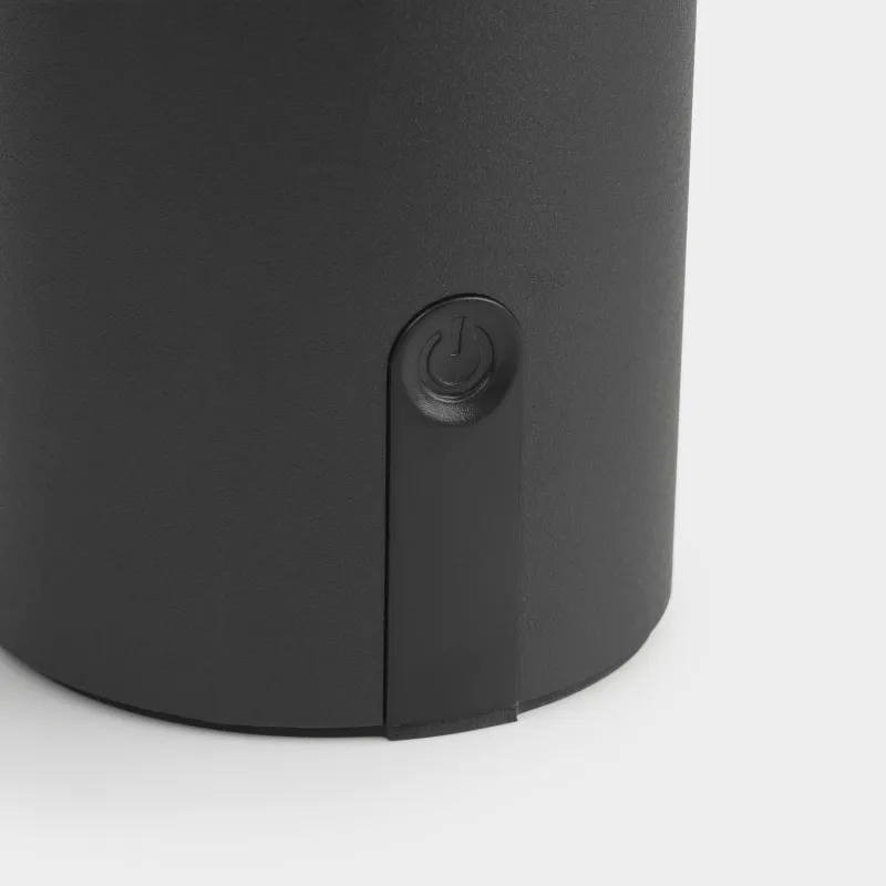 Светильник беспроводной, 15х22 см, с USB/Type-C разъемами, металл/пластик, черно-белый, B&W, image-5