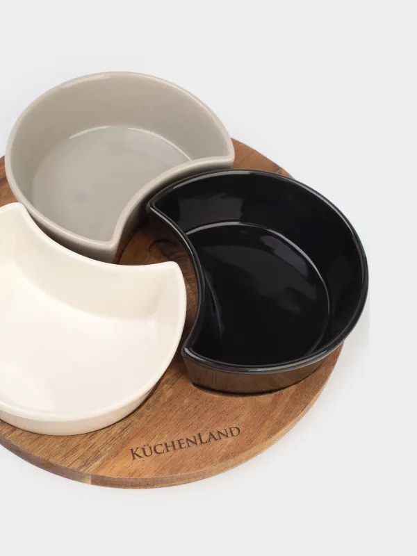 Набор для закусок, на подставке, Noble tree, image-4