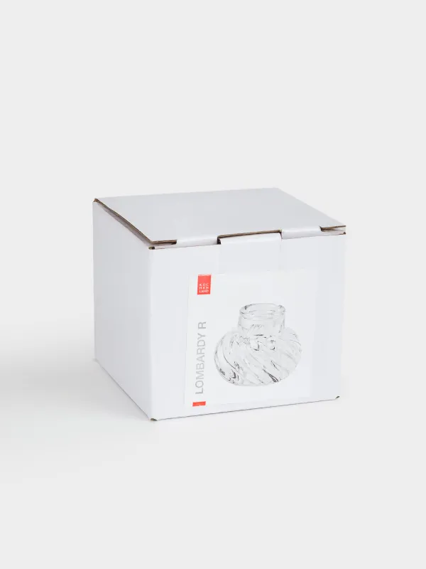 Подсвечник, 6 см, для тонкой свечи, стекло, Lombardy R, image-3