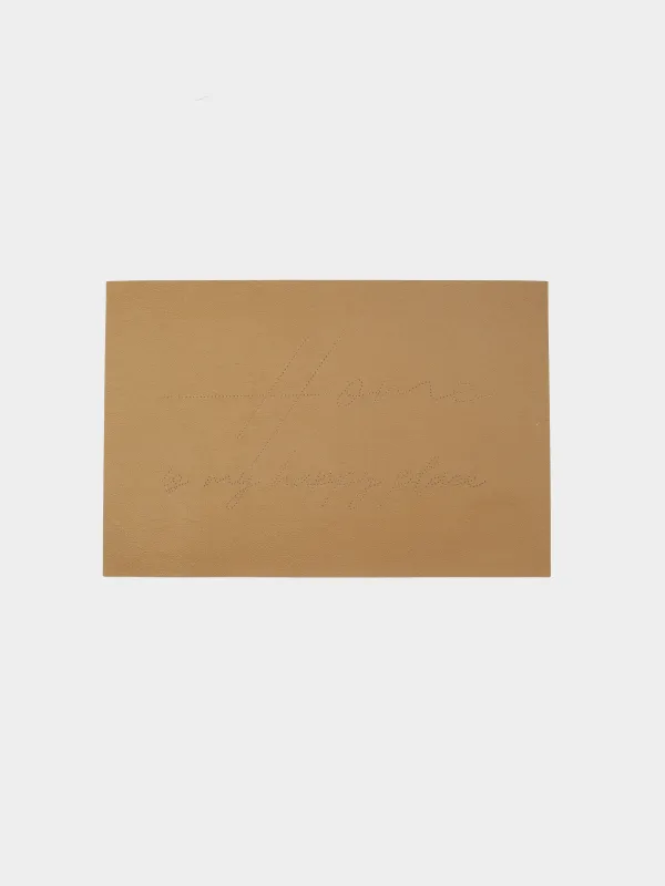 Салфетка под приборы, 30x45 см, Home is my happy place, Rock, image-0