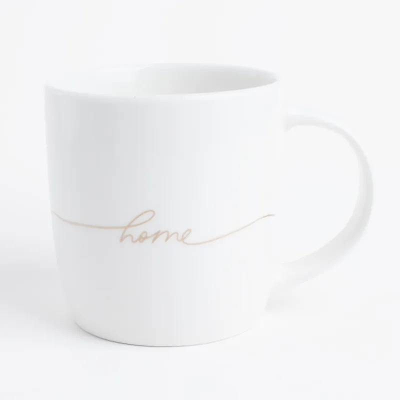 Кружка, 330 мл, 4 шт, фарфор N, бежевая/серая, Микс, Scroll, image-5