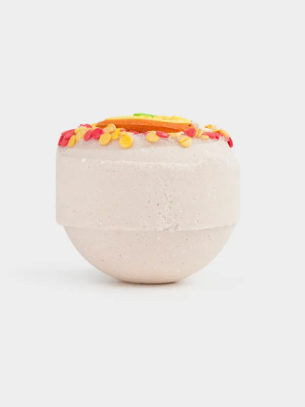 Бомбочка для ванны, с игрушкой, Крем-брюле, Food spa, image-1