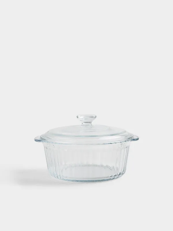 Форма для запекания, 22 см, 2,3 л, с крышкой, Cook ribbed, image-0
