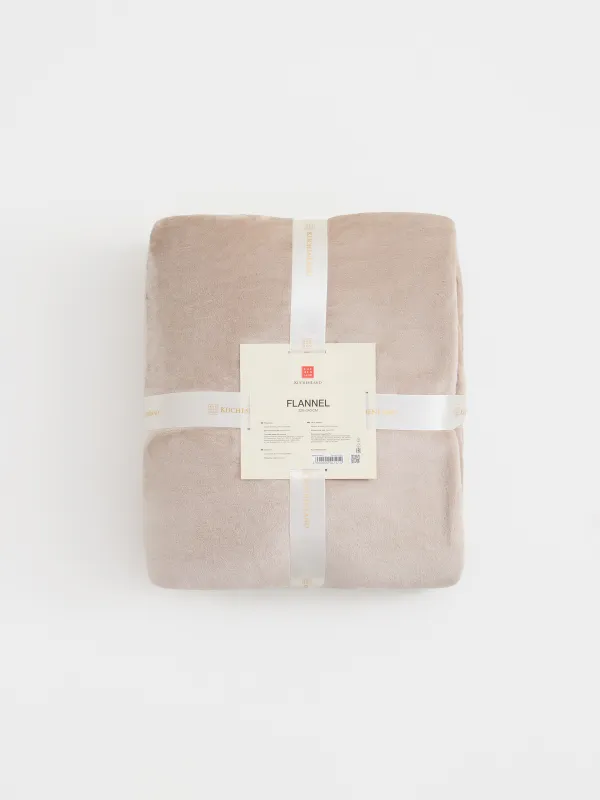 Покрывало, 220х240 см, фланель, песочное, Flannel, image-7