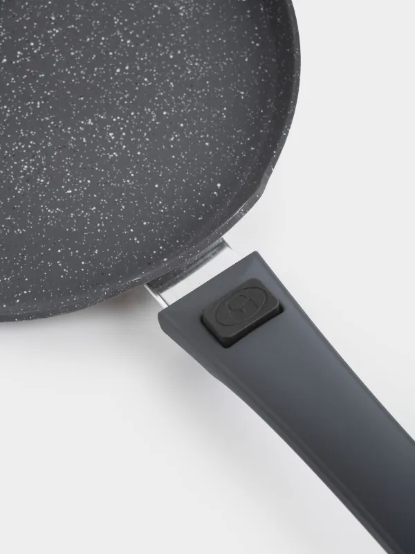 Сковорода блинная, 24 см, съемная ручка, с покрытием, алюминий, Scandia, image-4