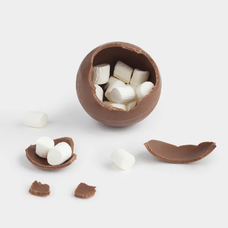 Шоколад, 28 гр, с маршмеллоу, Бомбочка, Sweet life
