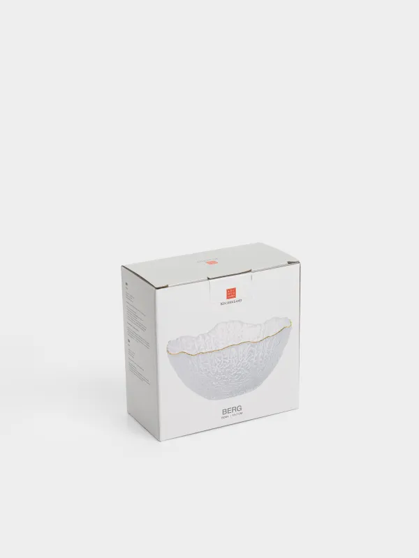 Пиала, 13х7 см, с золотистым кантом, Berg, image-5