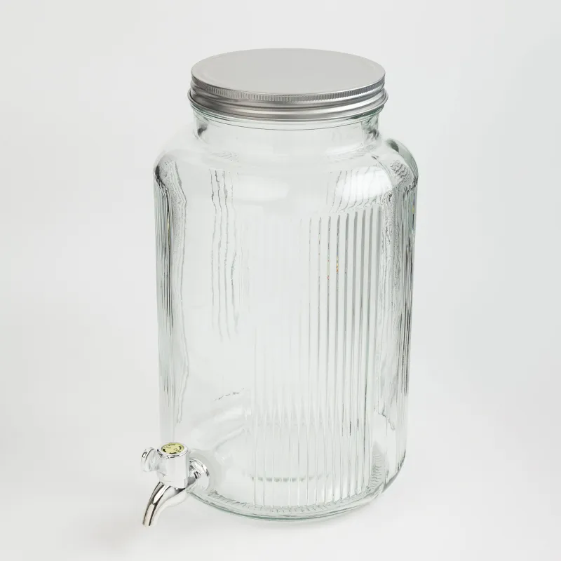 Диспенсер для напитков, 5,8 л, стекло Р/металл, Argos, image-5