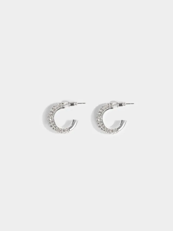 Серьги-пусеты, 2 шт, Кристаллы, Jewelry crystal, image-0