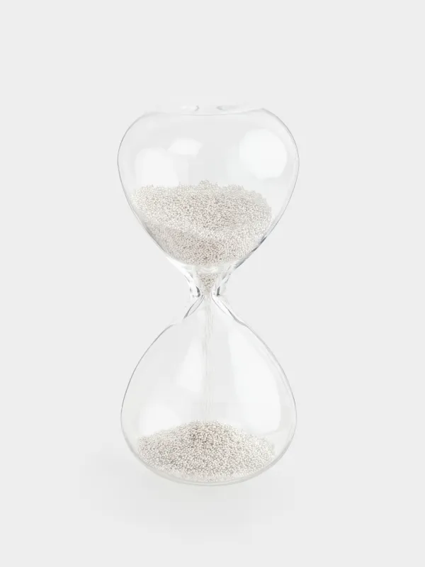 Часы песочные, 8 см, 30 секунд, стекло, Sand time, image-0