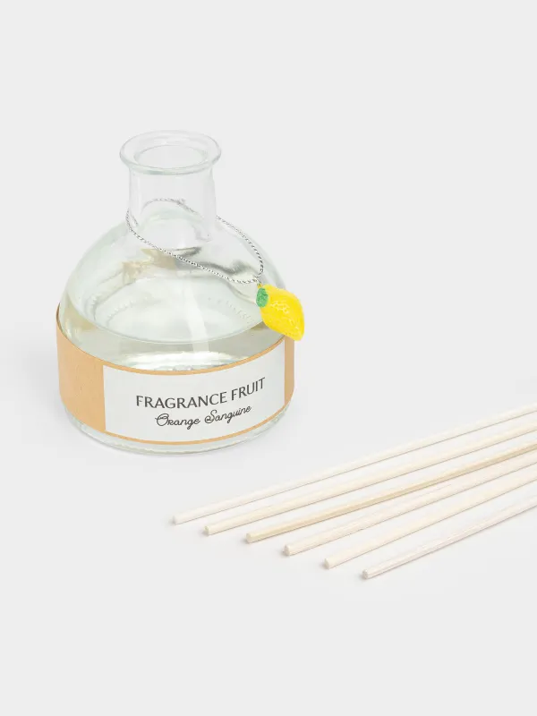 Ароматический диффузор, 80 мл, с подвеской, Лимон, Fragrance fruit, image-2