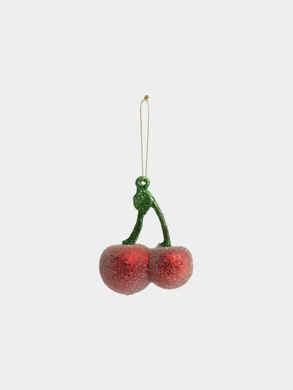 Игрушка елочная, 9 см, Вишня, Fruits, image-0