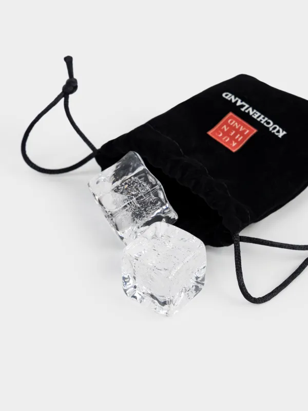 Набор для виски, 3 предмета, стаканы/кубики, Concave, image-4