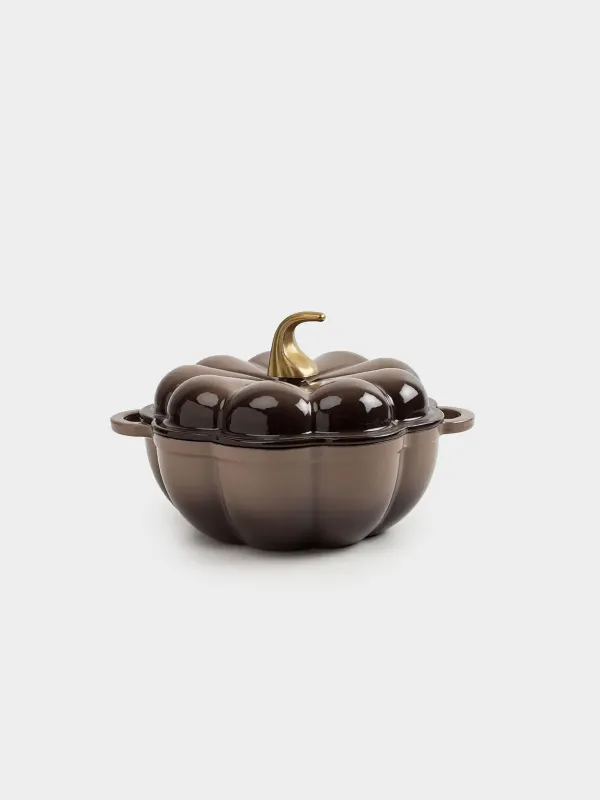 Кастрюля, 20 см, 1,7 л, с крышкой, Тыква, Gourd, image-0