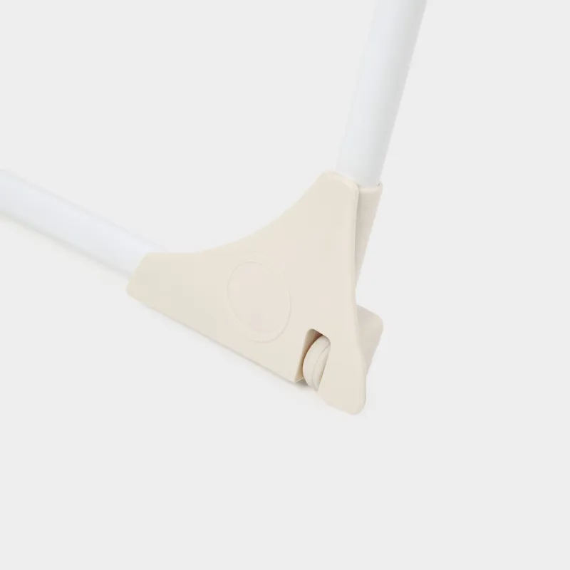 Сушилка для белья напольная, 200х55 см, раздвижная, металл, бежевая, Compact, image-3