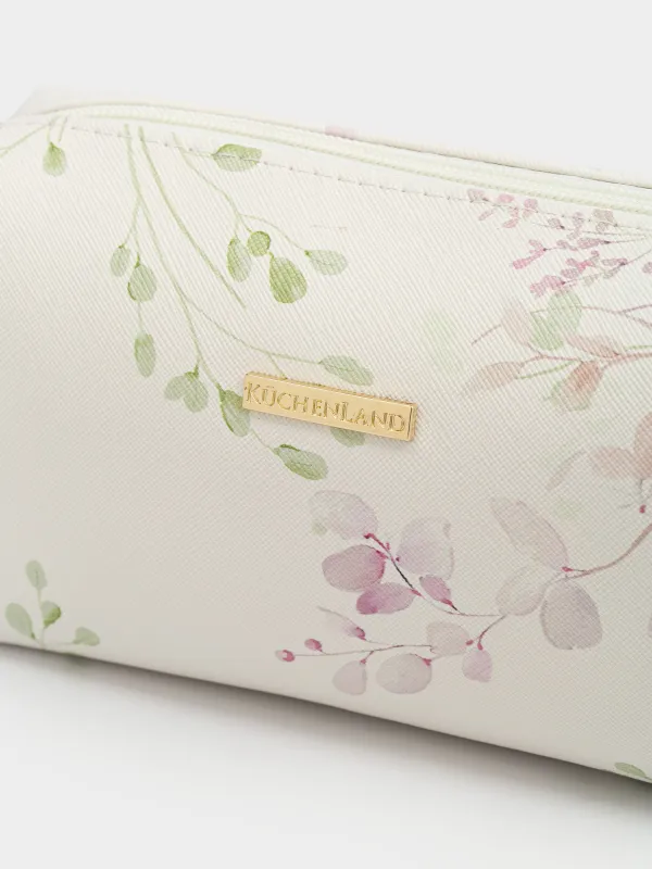Косметичка, 20х10 см, Цветы, Beauty flowers, image-1