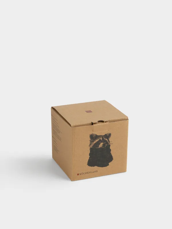Кружка, 400 мл, Енот в шарфе, Raccoon, image-5