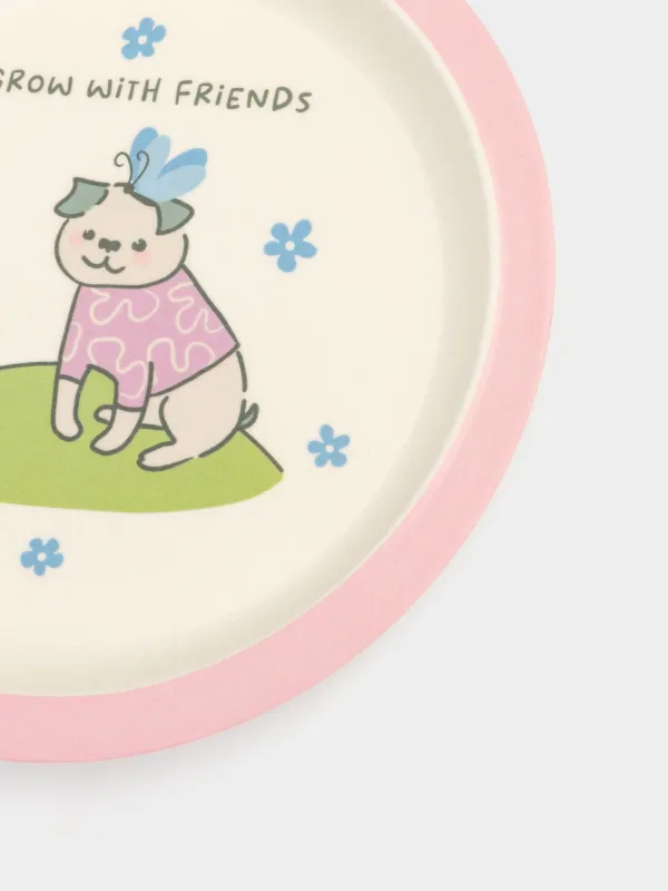 Набор посуды, бамбук, Pretty friends, image-4