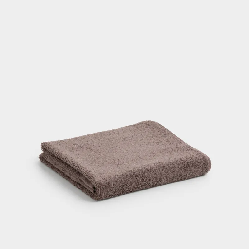 Полотенце, 70х140 см, хлопок, коричневое, Gentle cotton