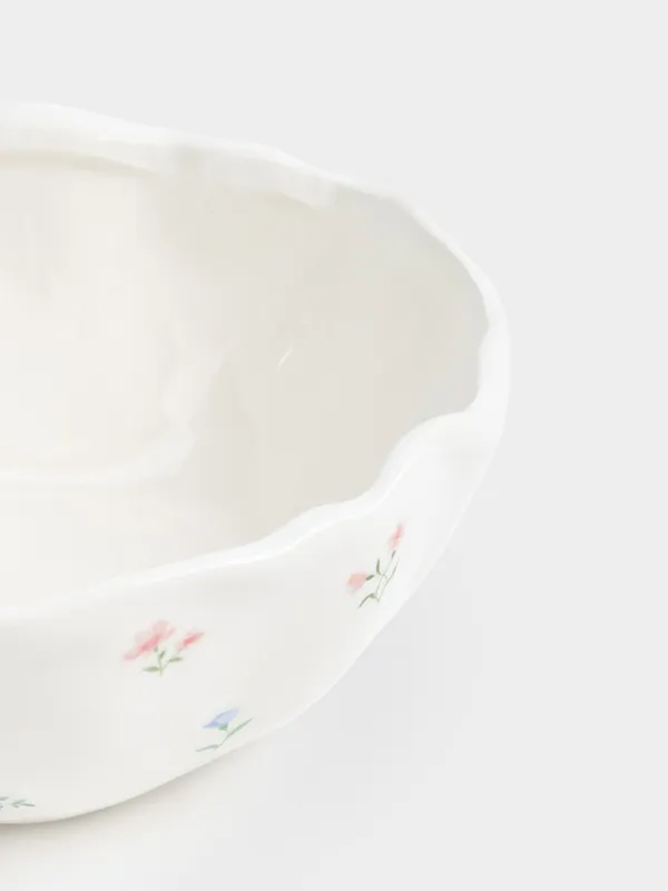 Салатник, 15х6 см, Нежные цветы, El flora, image-3