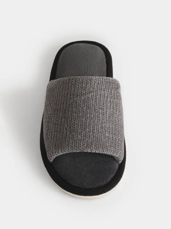 Тапочки мужские, Chenille, image-2