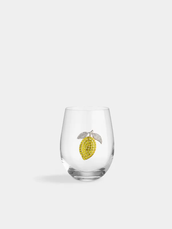 Стакан, 520 мл, Лимон, Lux elements, image-0