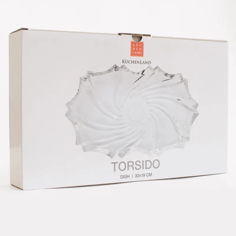 Блюдо, 32х19 см, стекло Р, Torsido, image-5