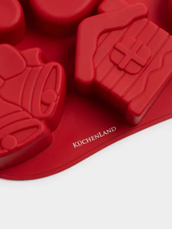 Форма для выпечки кексов, 28х24 см, силикон, Bakery color, image-4