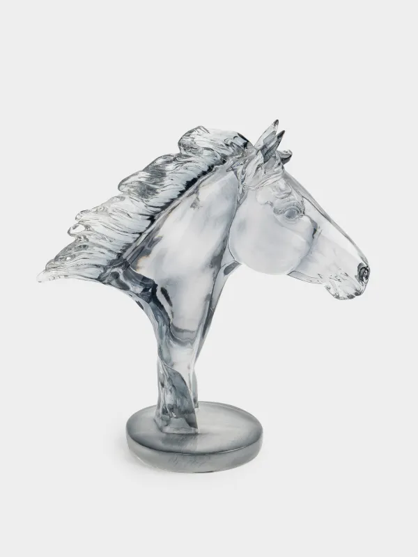 Статуэтка, 22 см, Голова лошади, Horse color, image-0